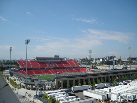 BMO FIELD ! Stade de Toronto.